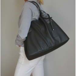 PETRA - damska torebka skórzana w rozmiarze XL - pojemna - wygodna -klasyczna - 30 KOLORÓW