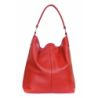 damska torebka skórzana HOBO w rozmiarze XL - KOLOR czerwony i inne